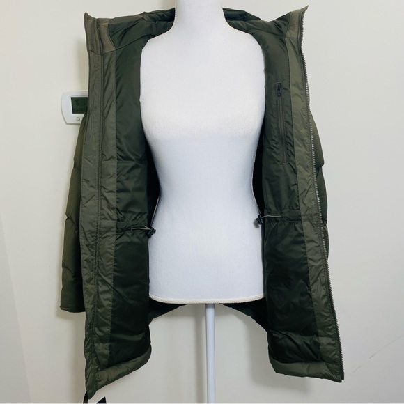 The North Face Women's Ux Down Parka Hooded Puffer New Taupe Green S M L XL XXL - Picture 8 of 14
